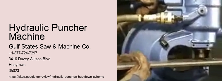 Hydraulic Hole Punchers